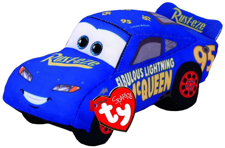 Amazon.co.jp: ty cars 3 fabulous lightning mcqueen plush toy